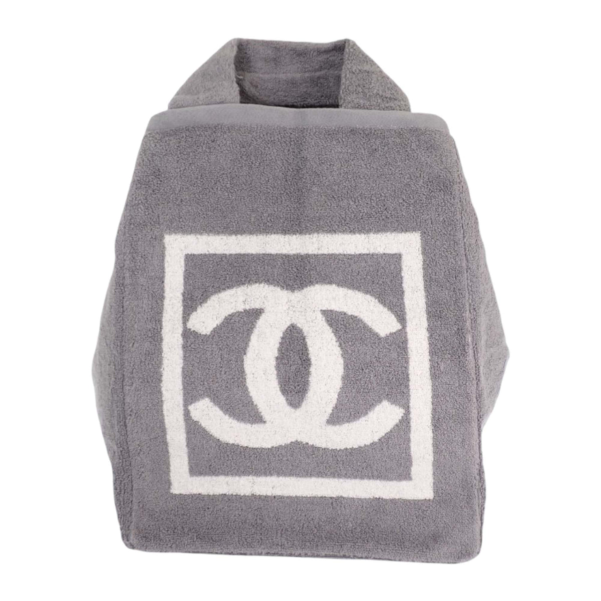Chanel CC Terry Cloth Sports Line Beach Tote
