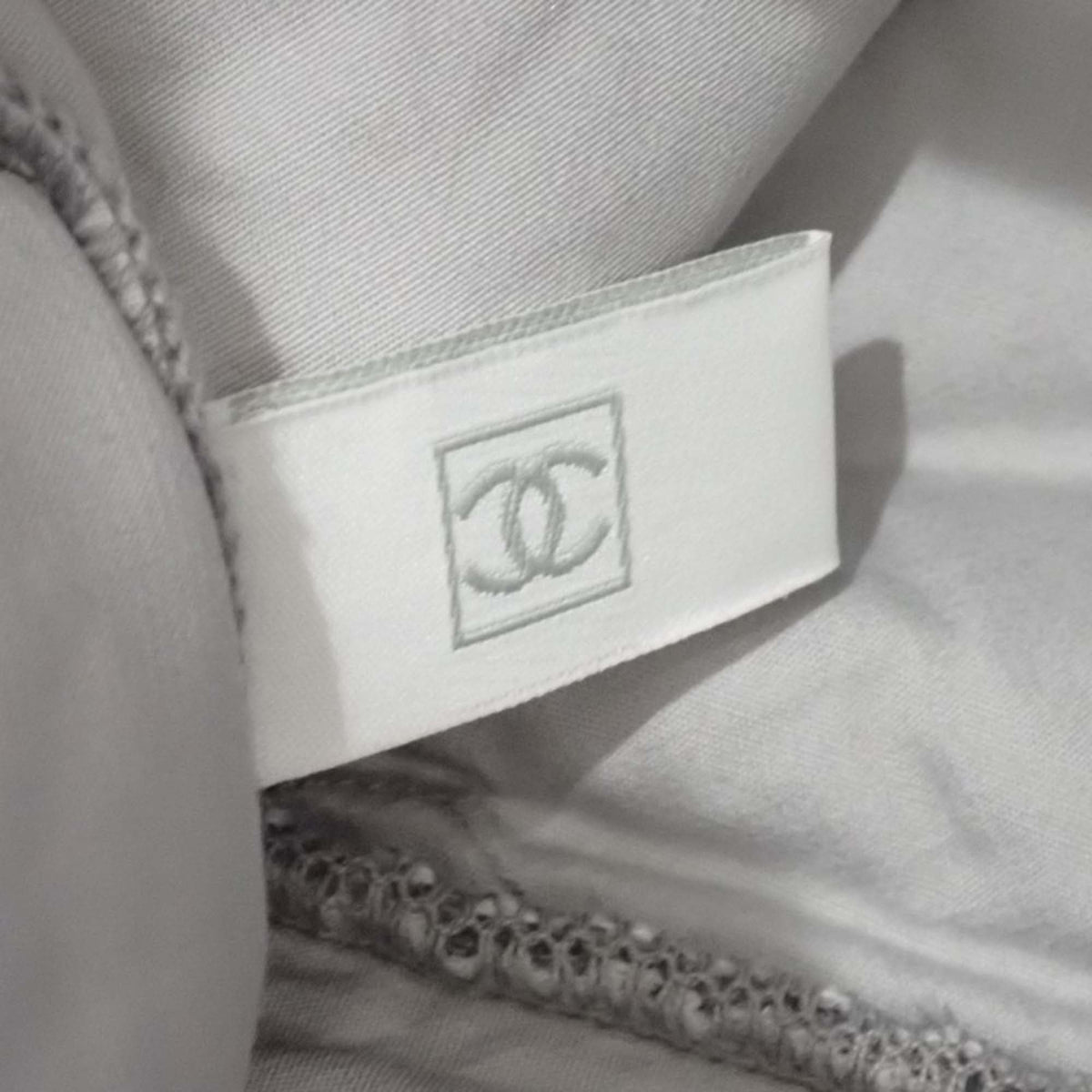Chanel CC Terry Cloth Sports Line Beach Tote