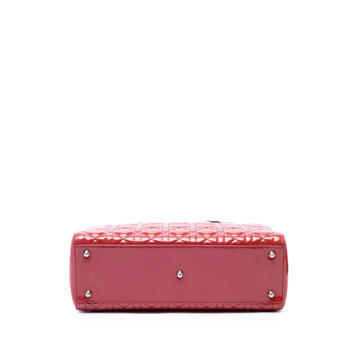Dior Large Patent Cannage Lady Dior