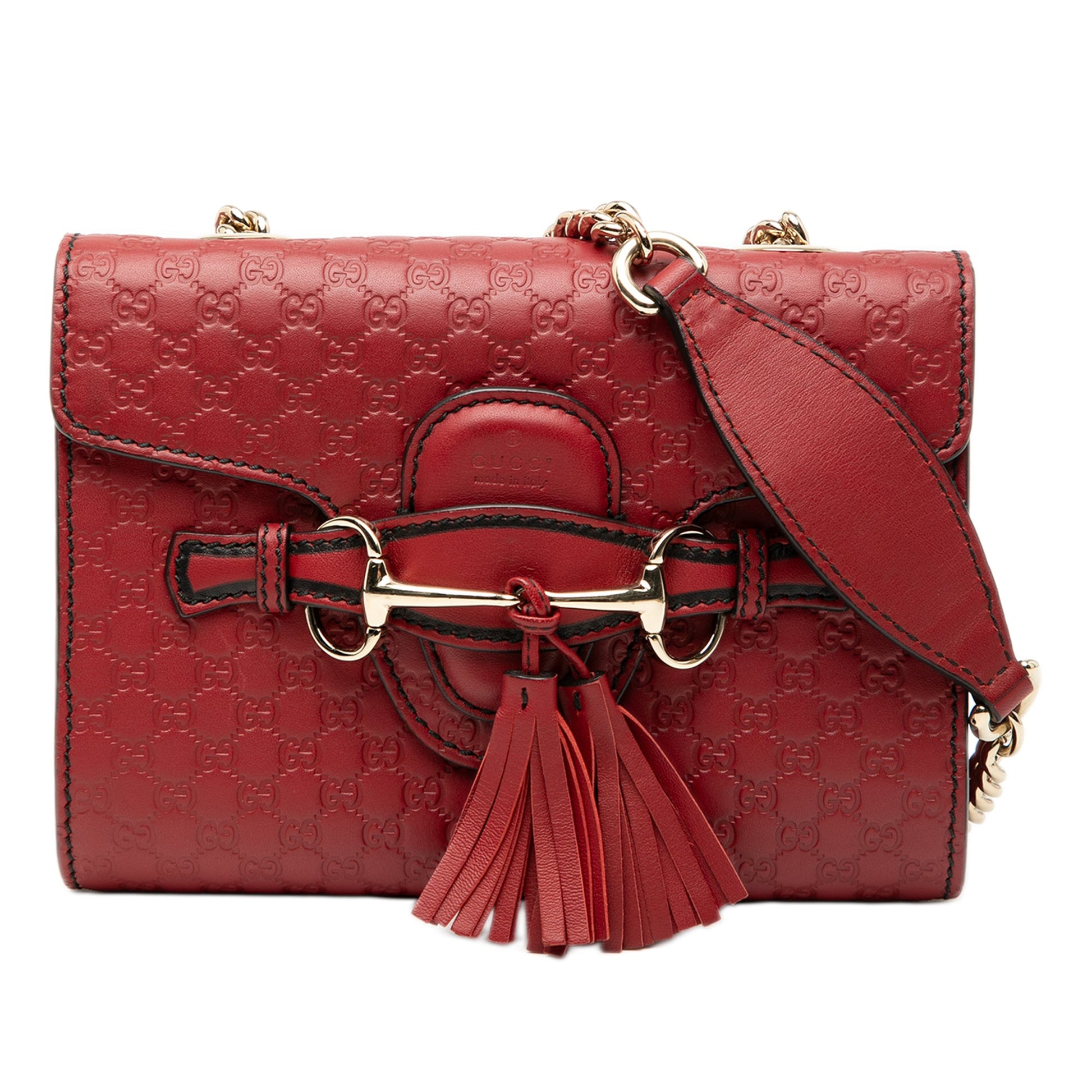 Gucci Mini Microguccissima Emily Crossbody