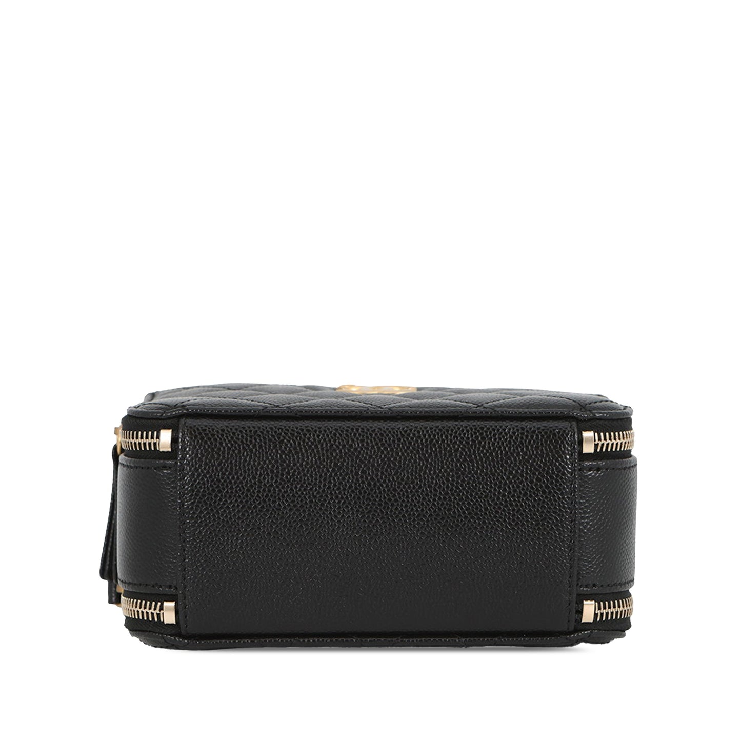 Chanel Mini Quilted Caviar Pick Me Up Vanity Case