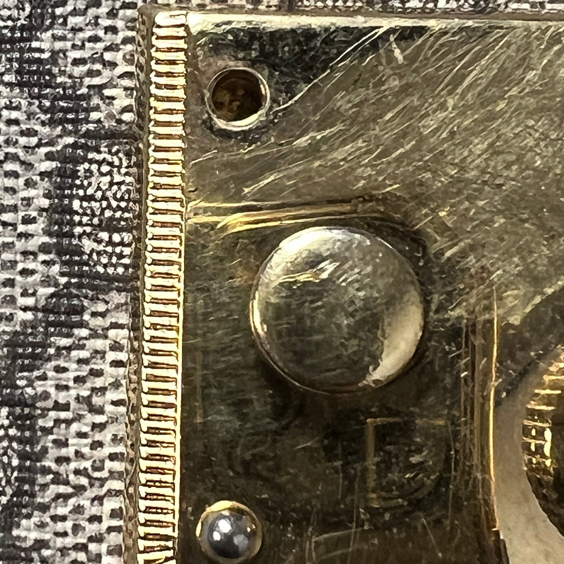 Gucci GG Supreme Web Padlock Crossbody