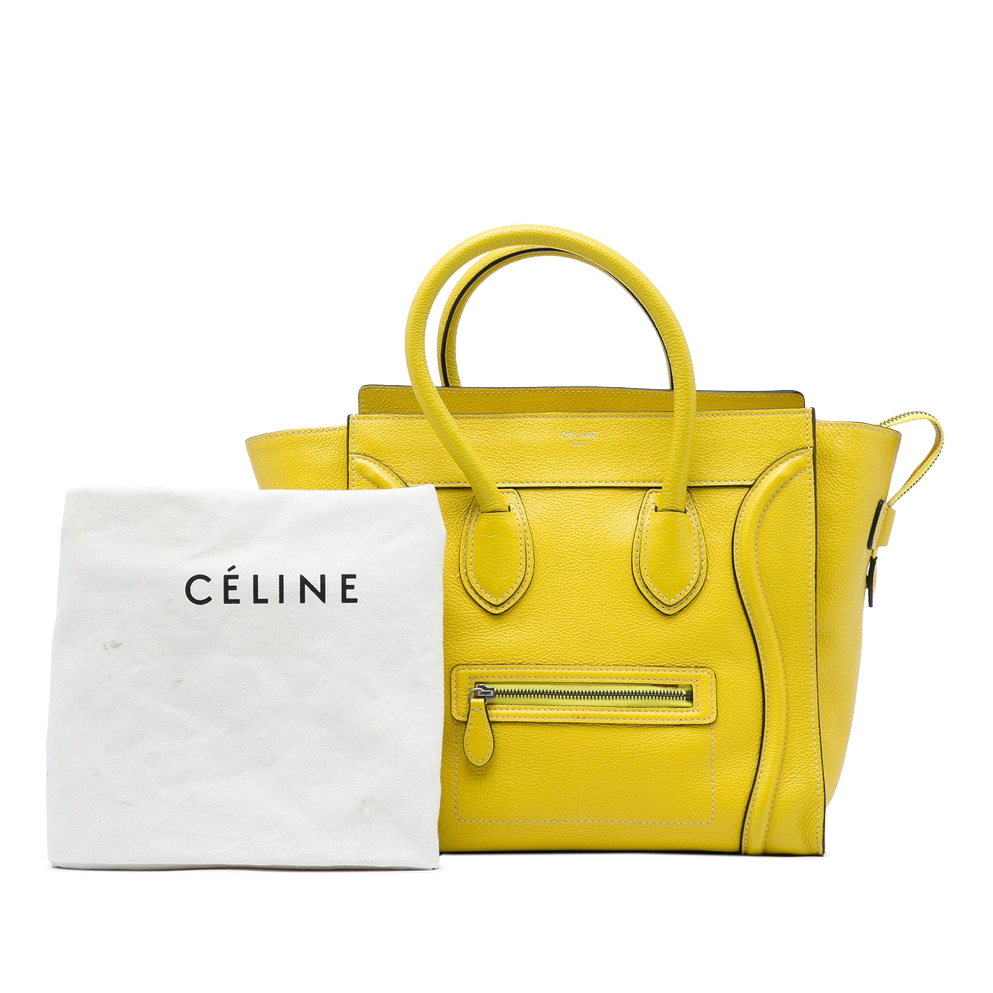 Celine Mini Calfskin Luggage Tote