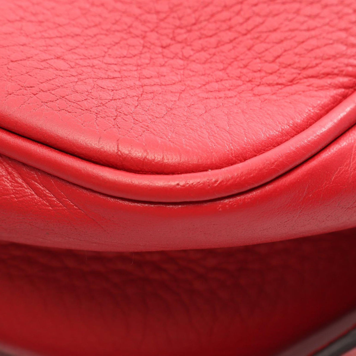 Gucci Leather Soho Disco Crossbody — Red