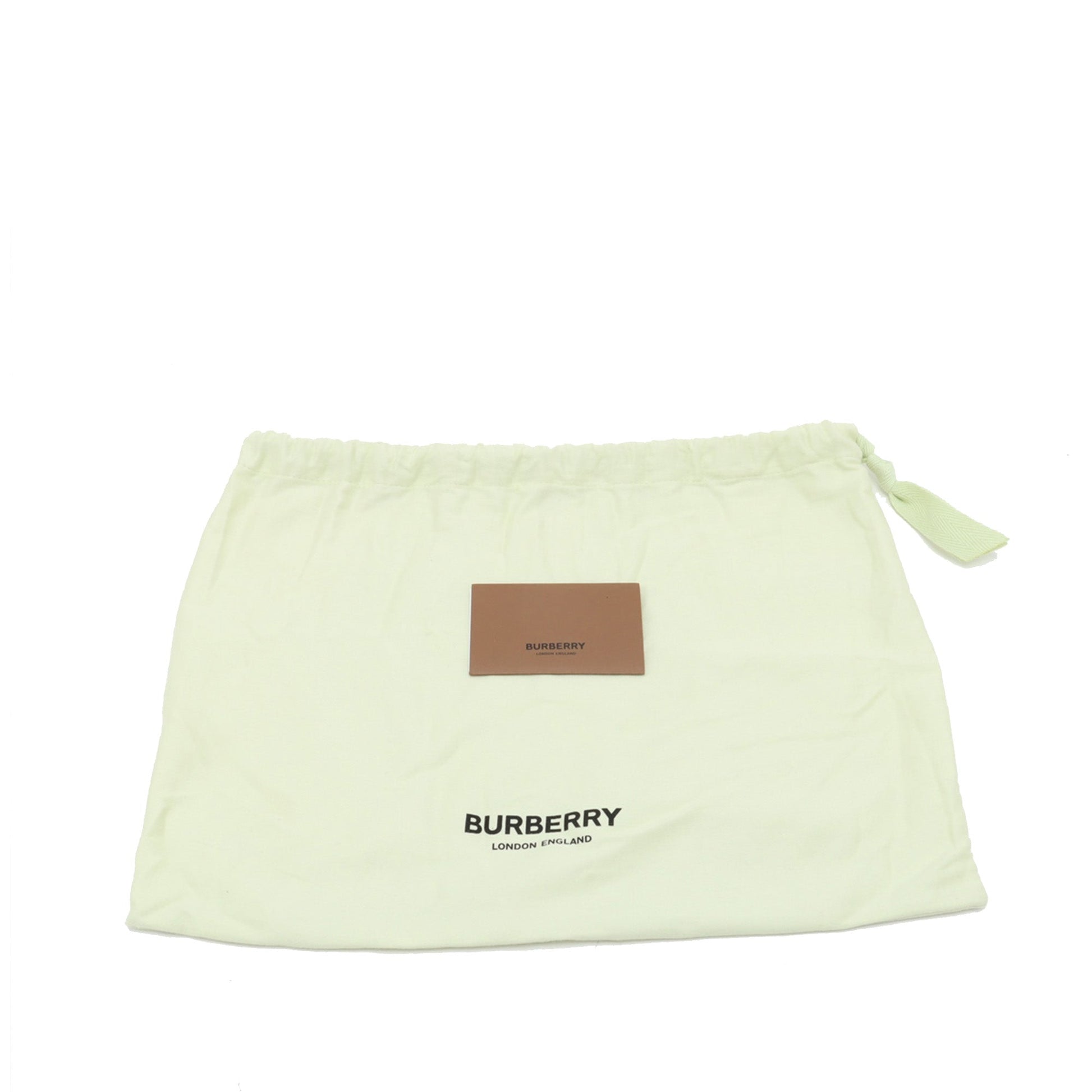 Burberry Leather and House Check Canvas Note Crossbody