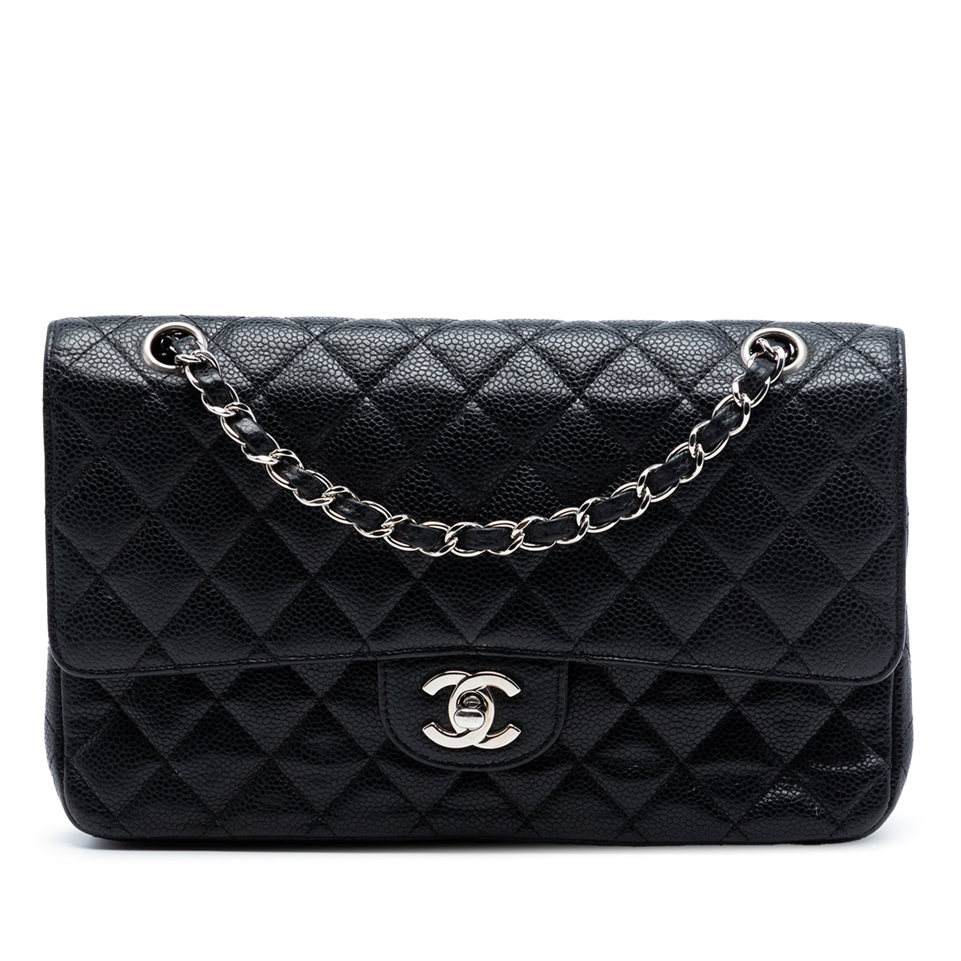 Chanel Medium Classic Caviar Double Flap