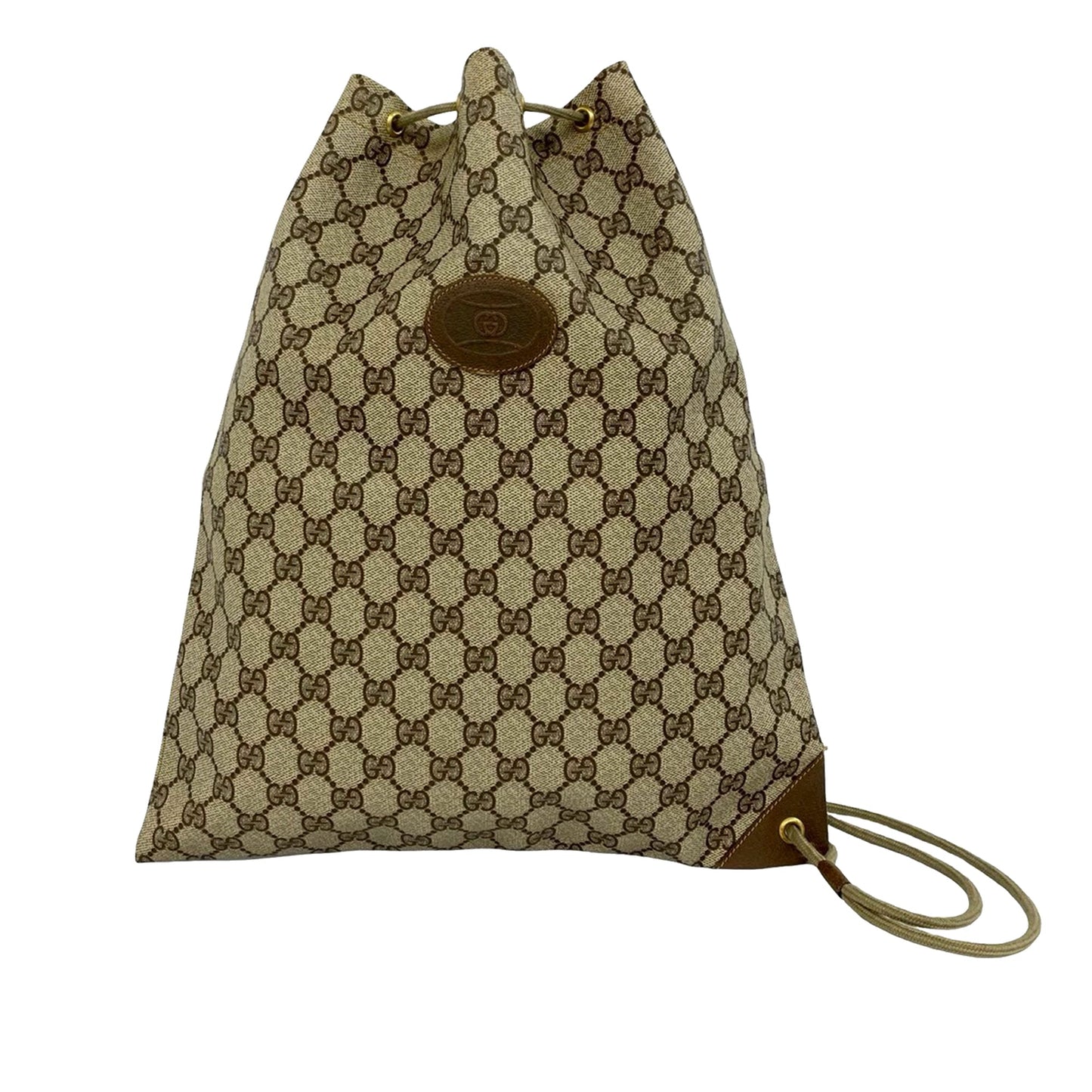 Gucci GG Supreme Drawstring Bag