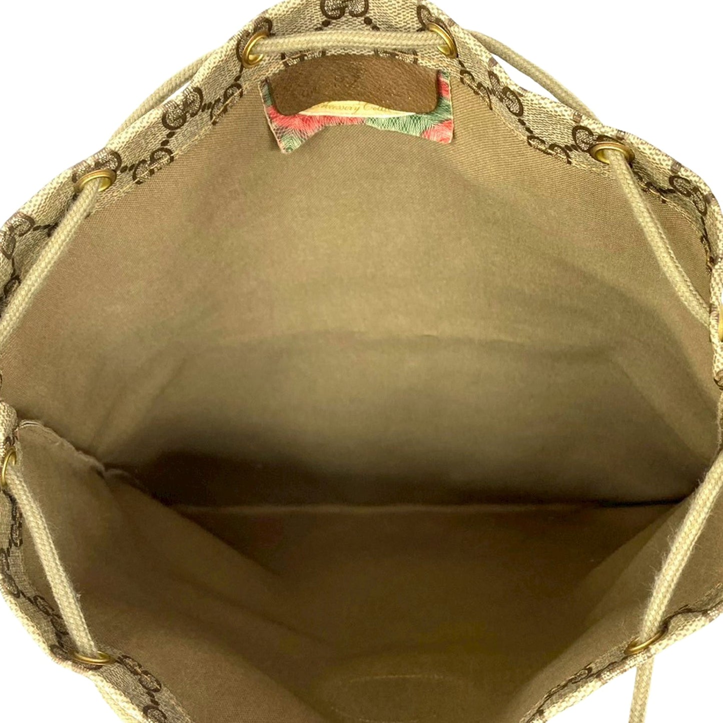 Gucci GG Supreme Drawstring Bag