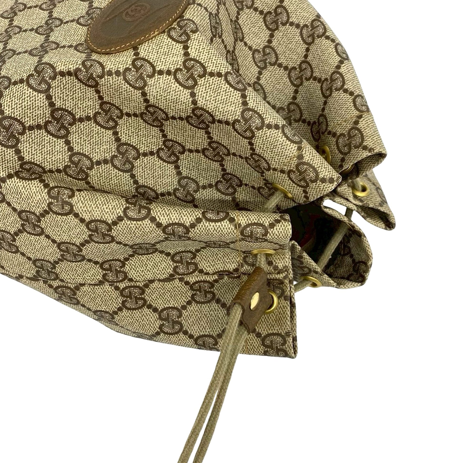 Gucci GG Supreme Drawstring Bag