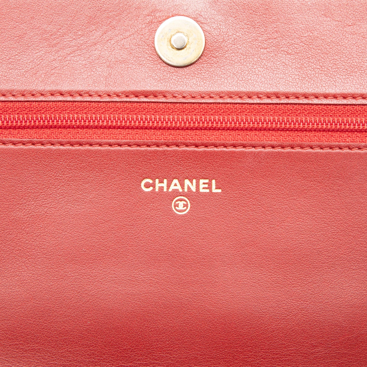 Chanel Quilted Caviar Boy Wallet on Chain