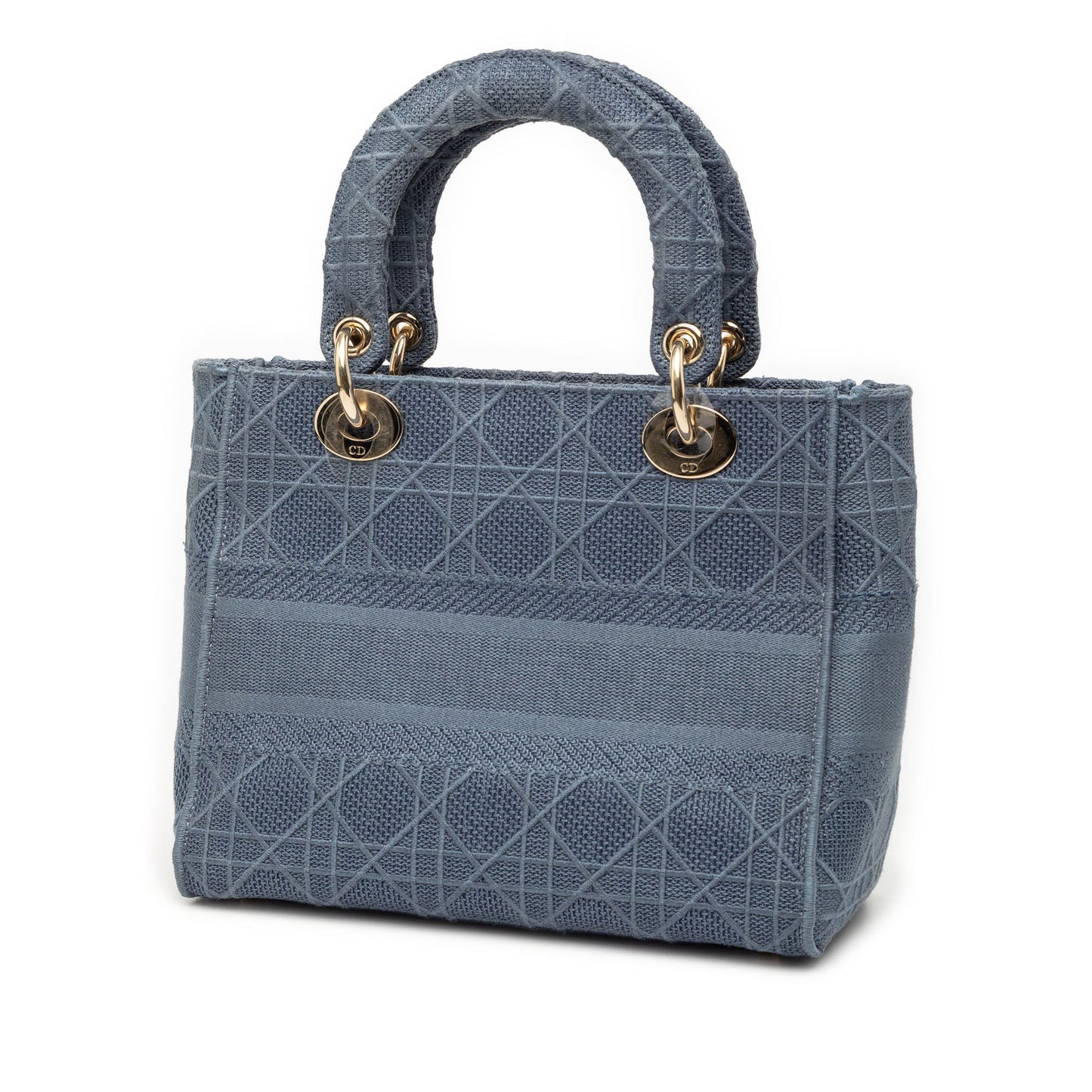 Dior Medium Canvas Cannage Lady D Lite