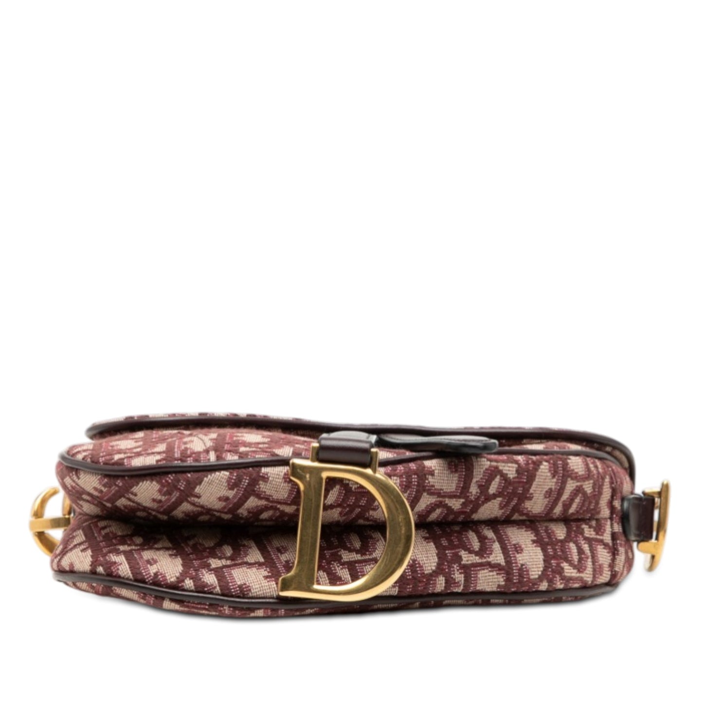 Dior Mini Oblique Canvas Saddle Bag