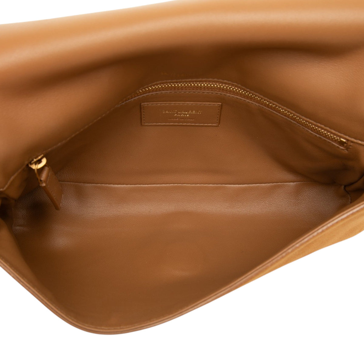 Saint Laurent Suede Monogram Kate 99 Tassel Bag