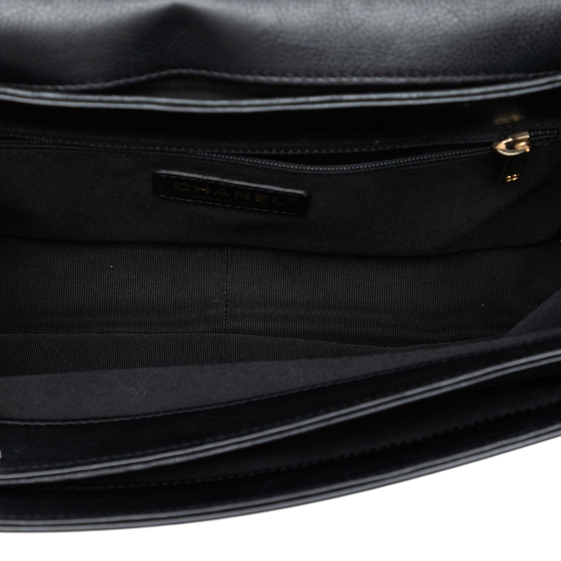 Chanel Medium Quilted Calfskin Straight Lined Flap