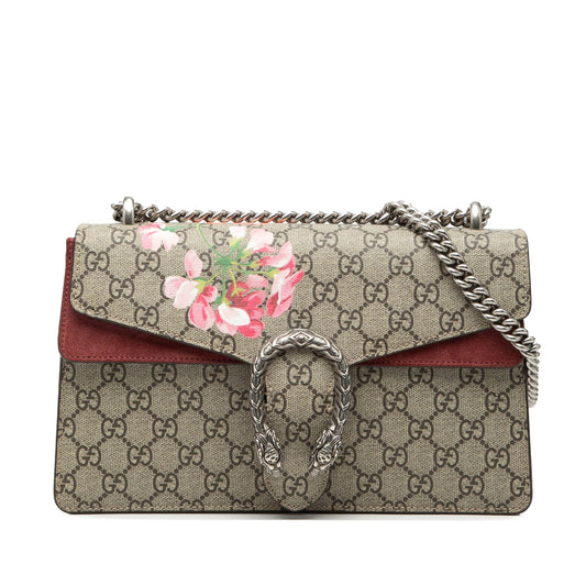 Gucci Medium GG Supreme Blooms Dionysus Shoulder Bag