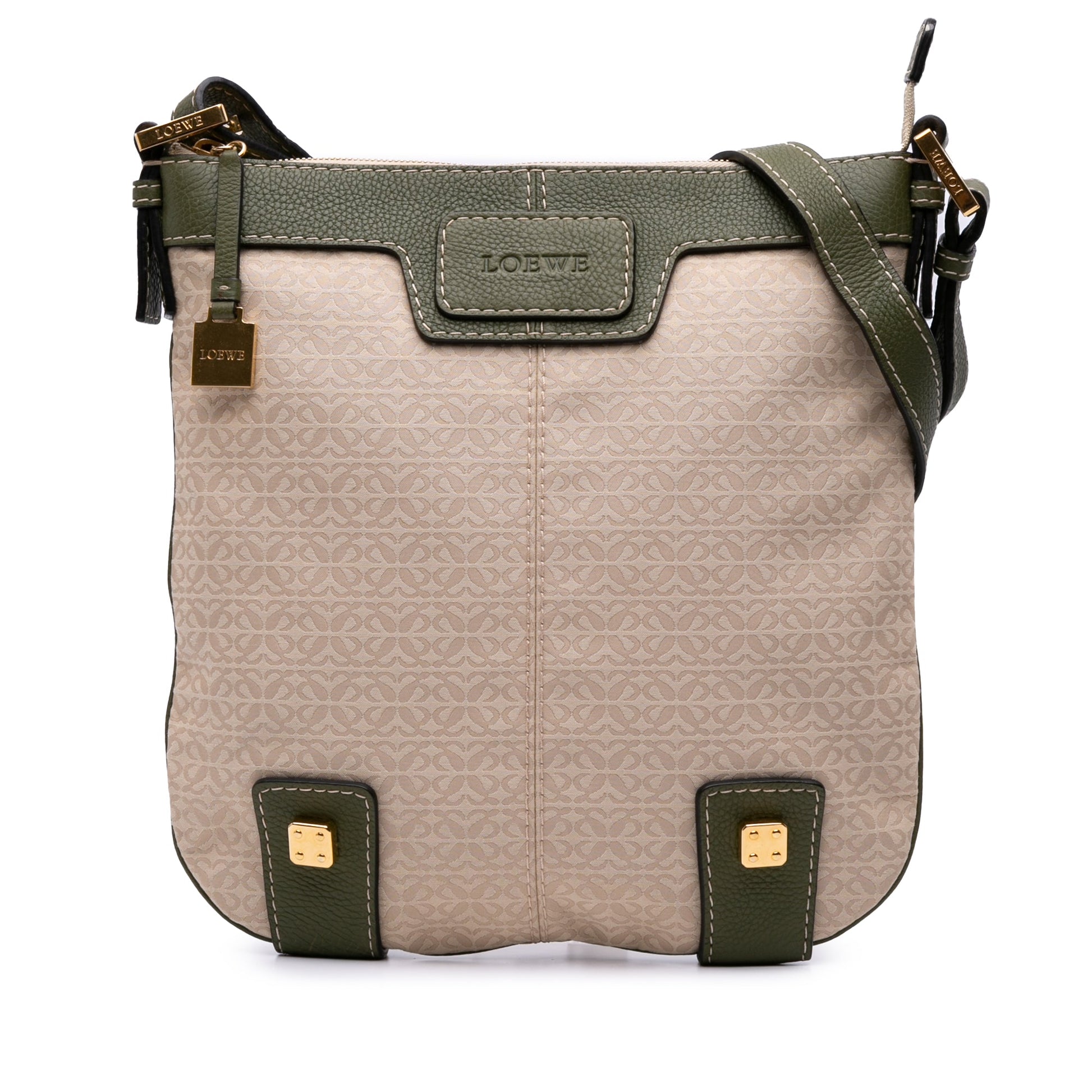LOEWE Anagram Canvas New Road Crossbody