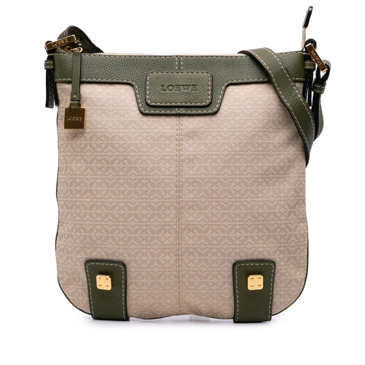 LOEWE Anagram Canvas New Road Crossbody