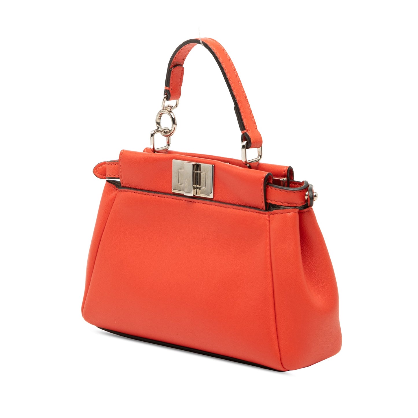 Fendi Micro Leather Peekaboo Satchel
