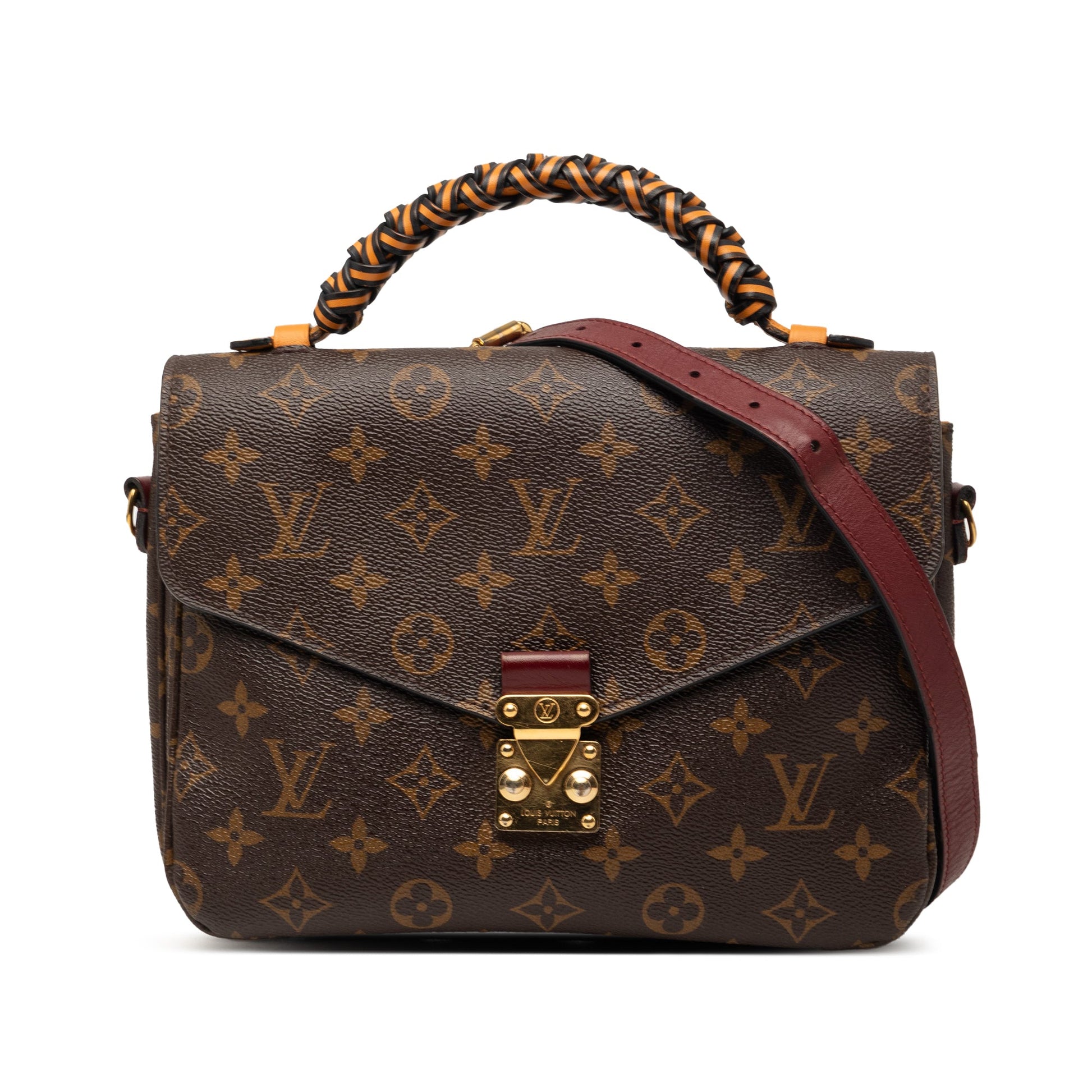 Louis Vuitton Monogram Braided Pochette Metis