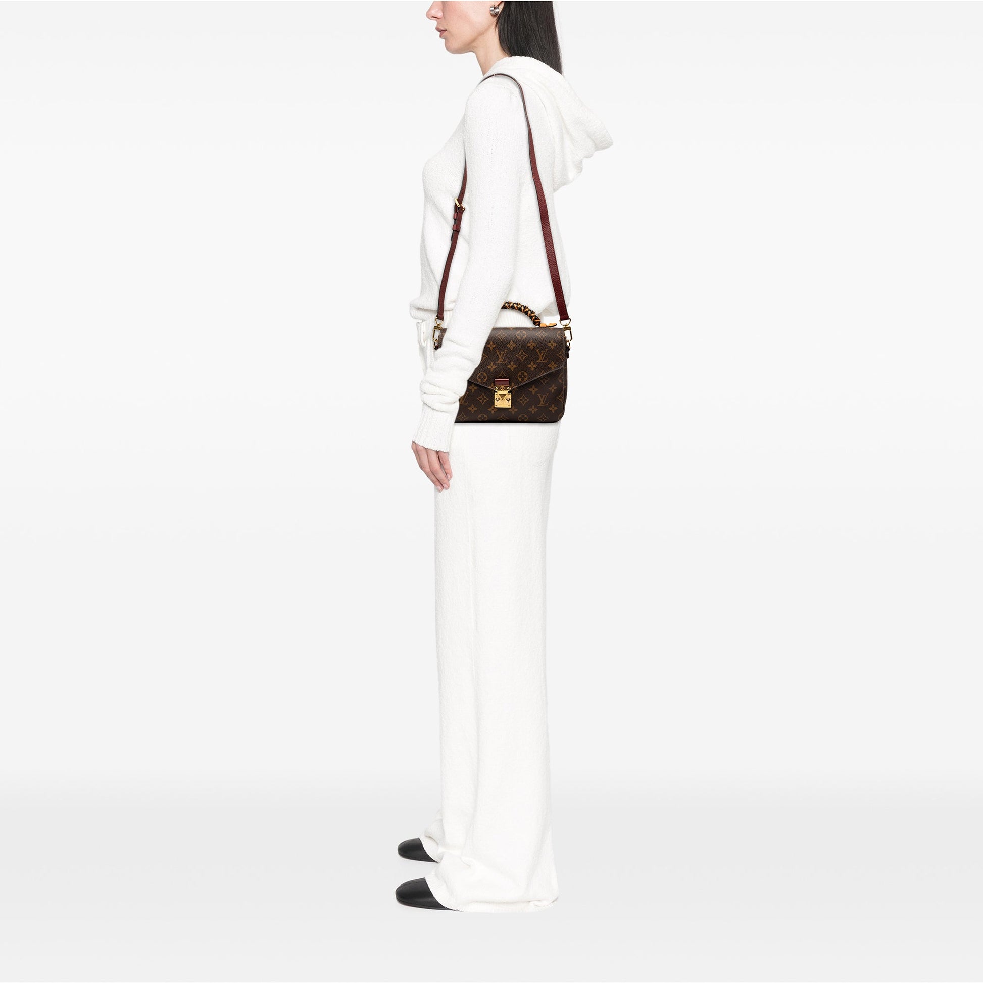 Louis Vuitton Monogram Braided Pochette Metis