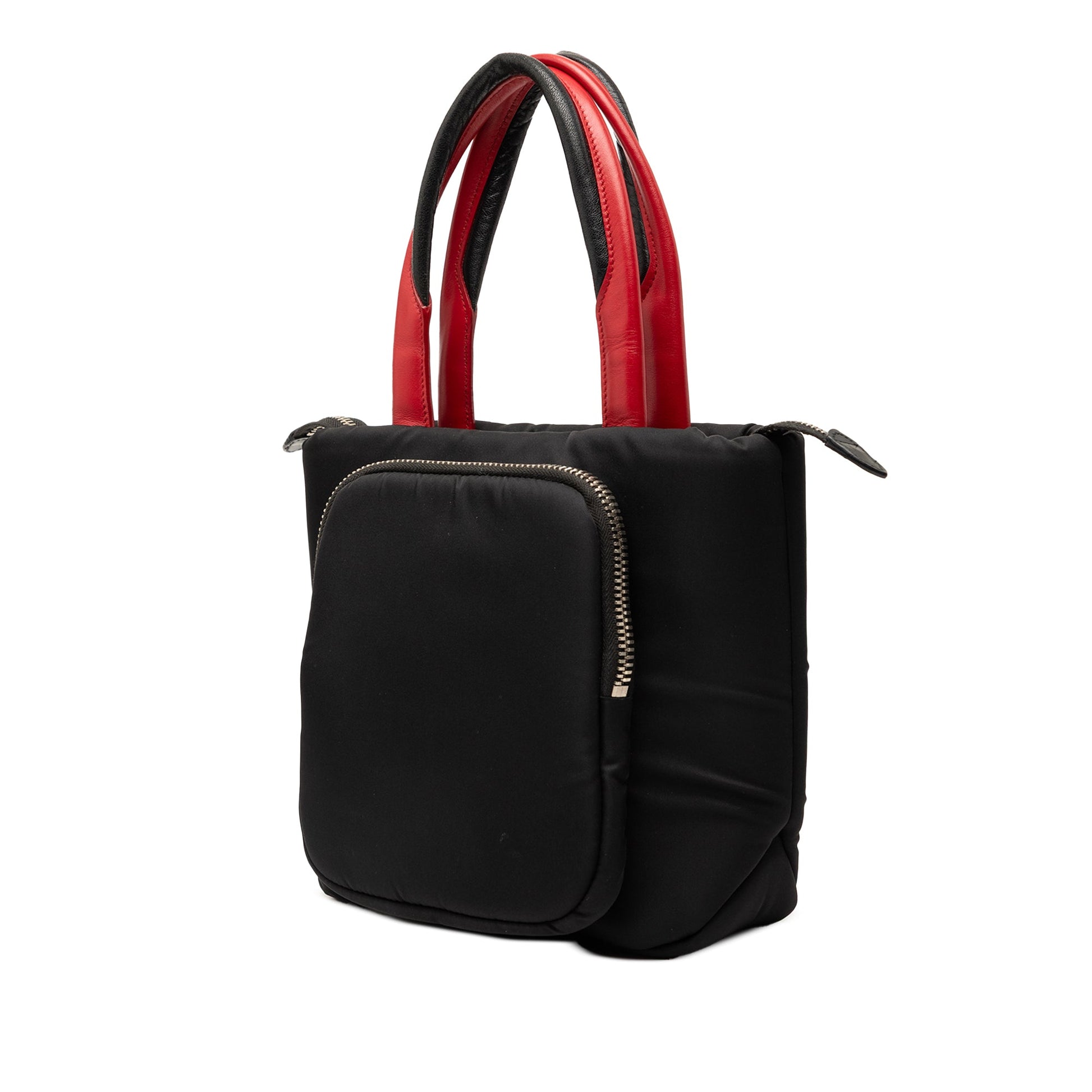 Prada Small Tessuto Pocket Top Handle Cargo Bag