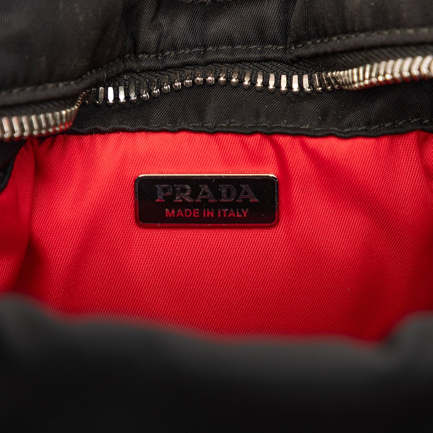Prada Small Tessuto Pocket Top Handle Cargo Bag