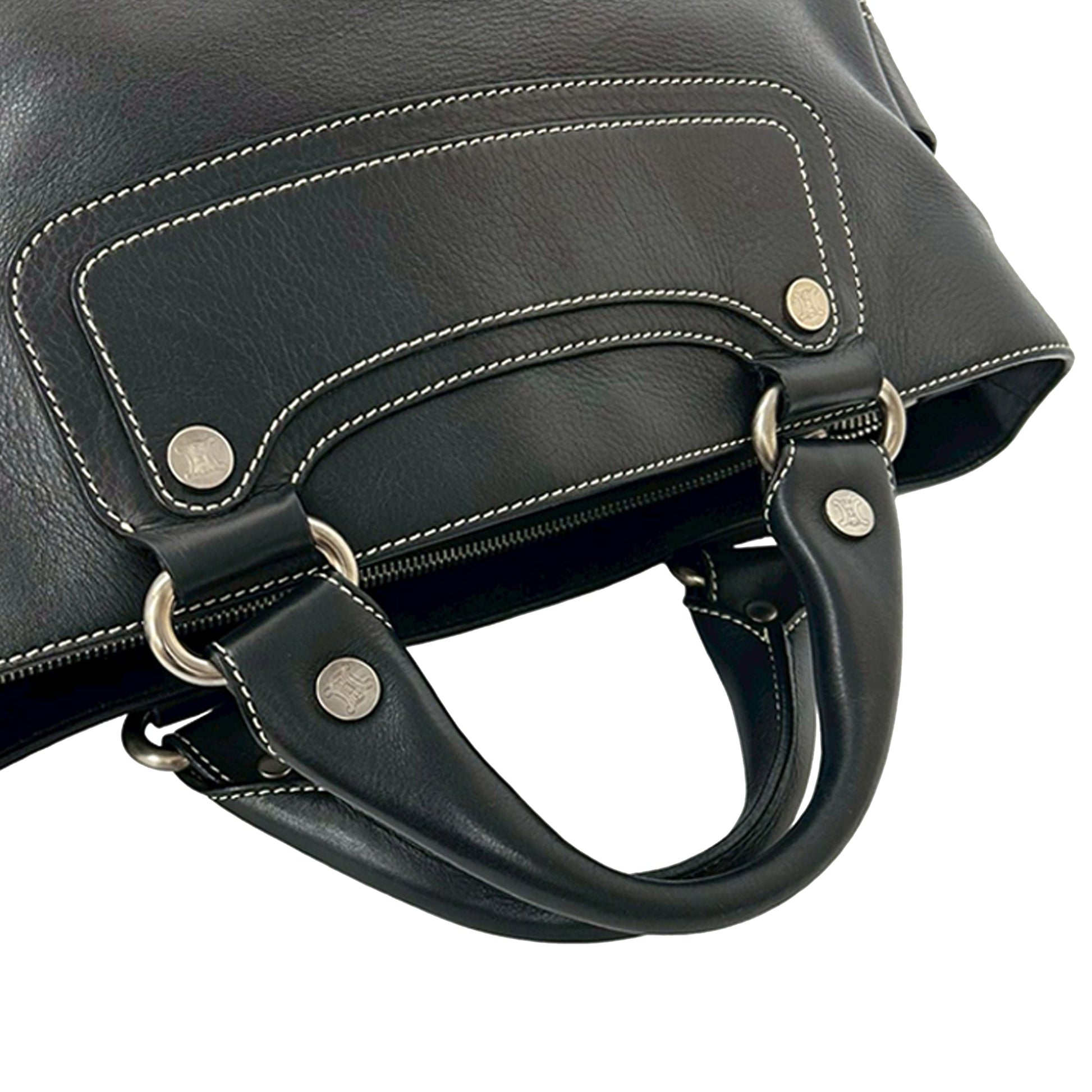 Celine Leather Boogie Handbag