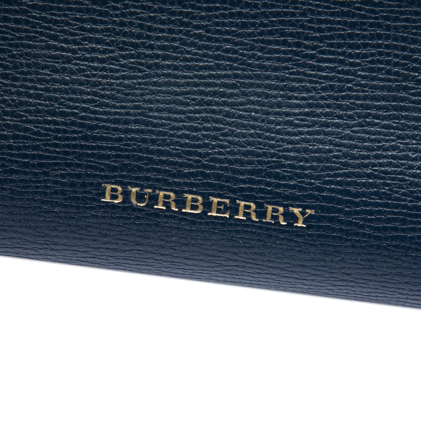 Burberry Medium Leather and House Check Banner Satchel