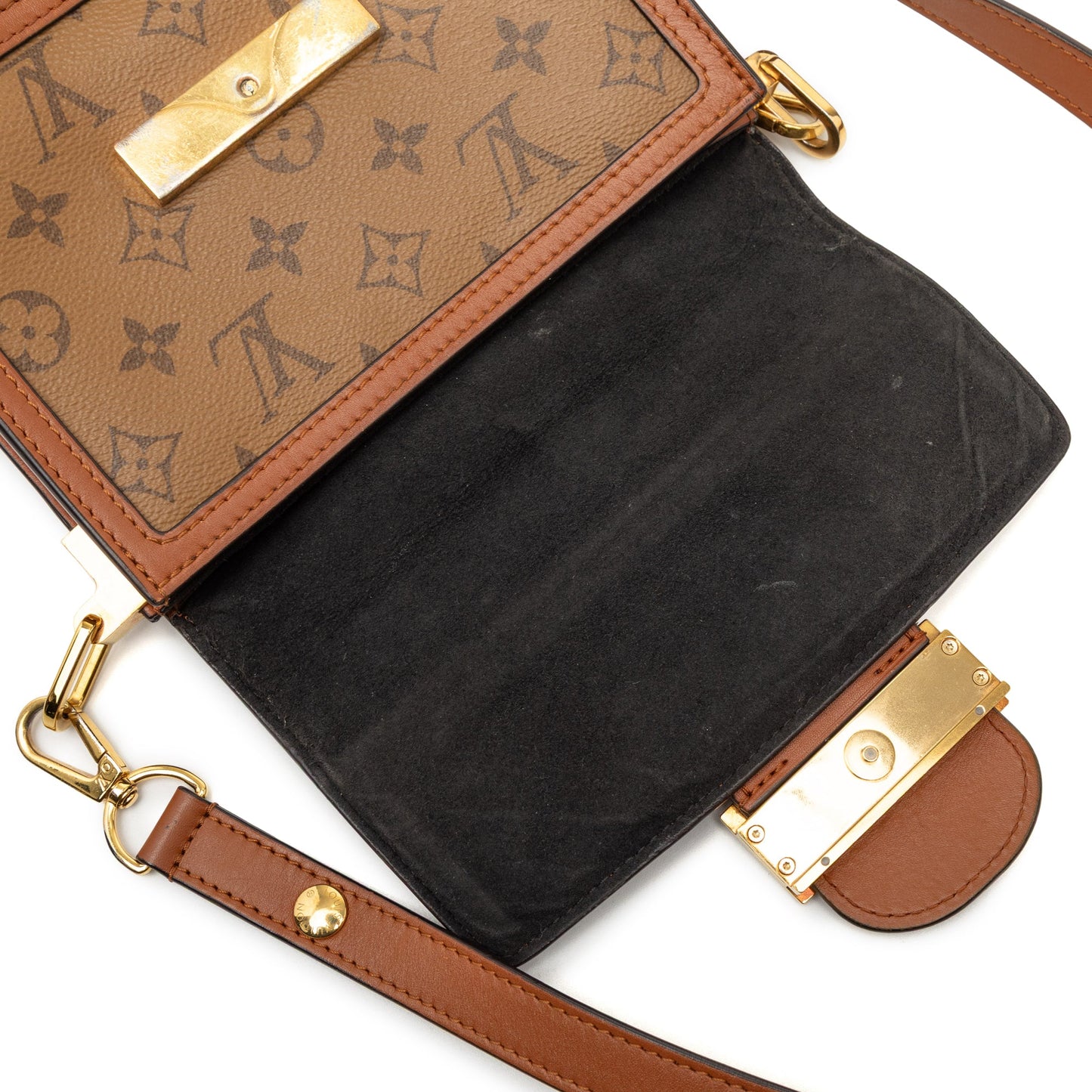 Louis Vuitton Monogram Reverse Mini Dauphine