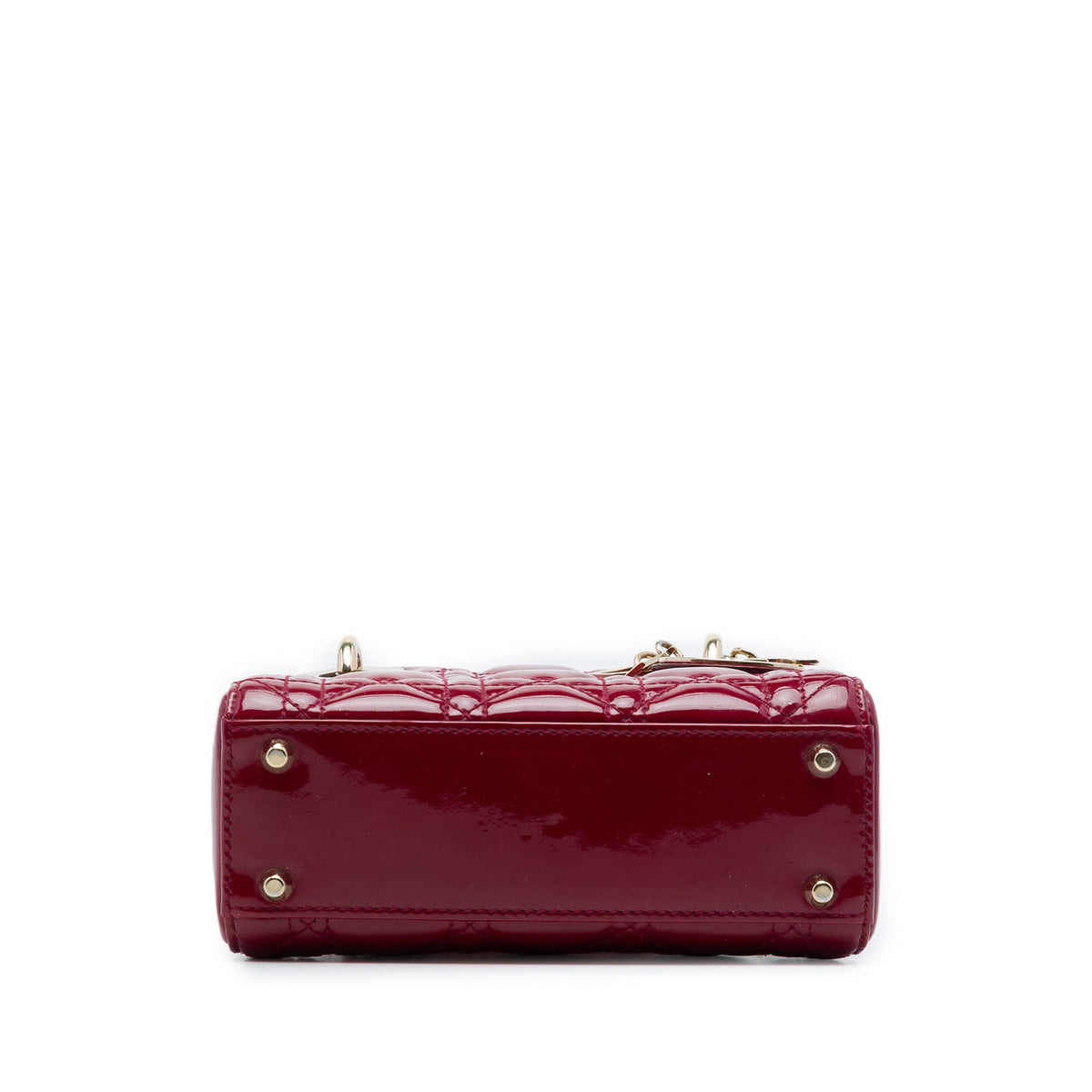 Dior Mini Patent Cannage Lady Dior