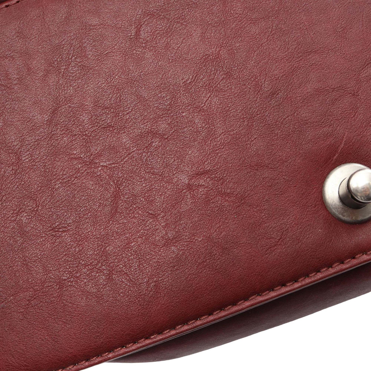 Chanel Medium Quilted Lambskin Double Stitch Boy Flap — Red