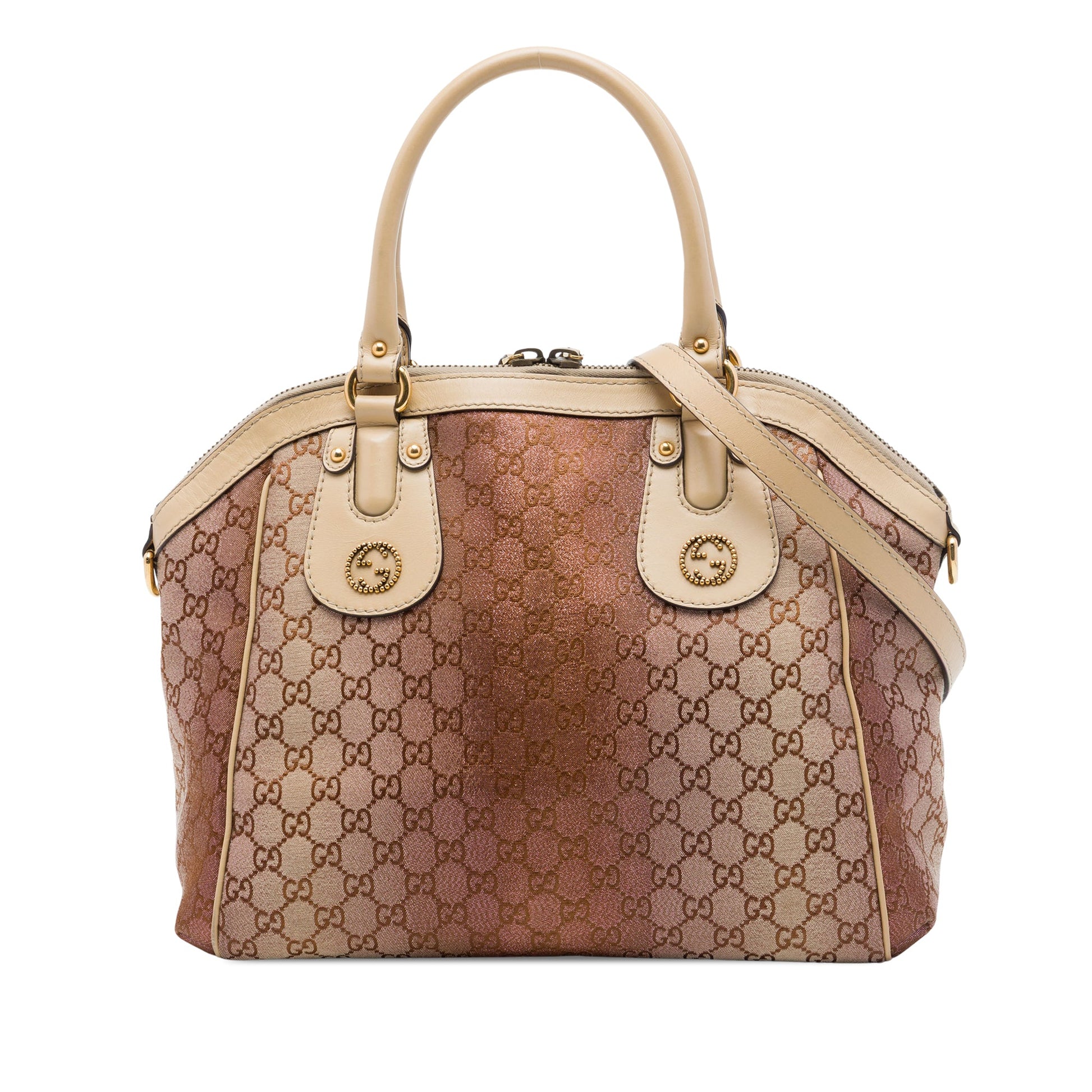 Gucci Medium GG Lurex Scarlett Satchel