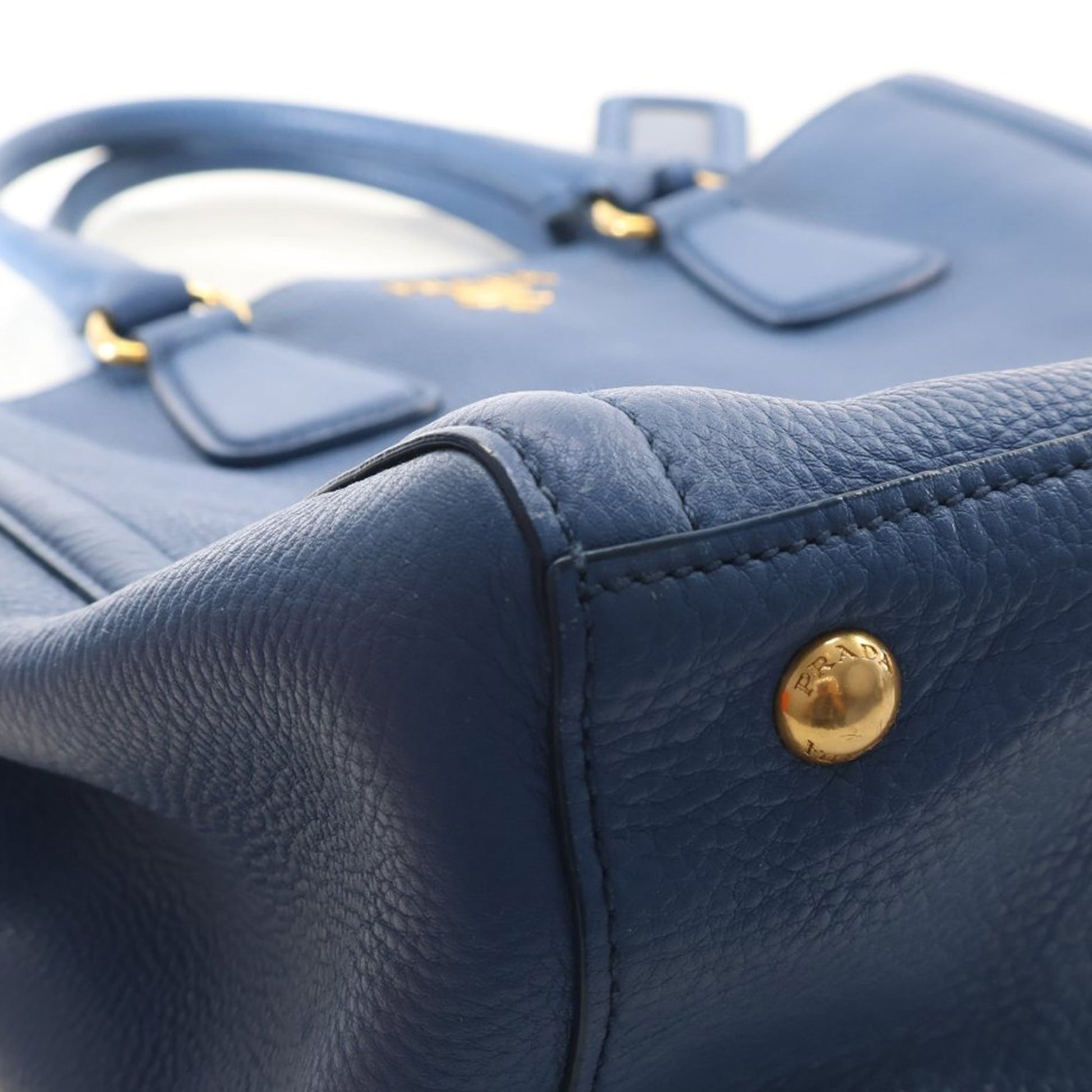 Prada Vitello Daino Open Convertible Tote