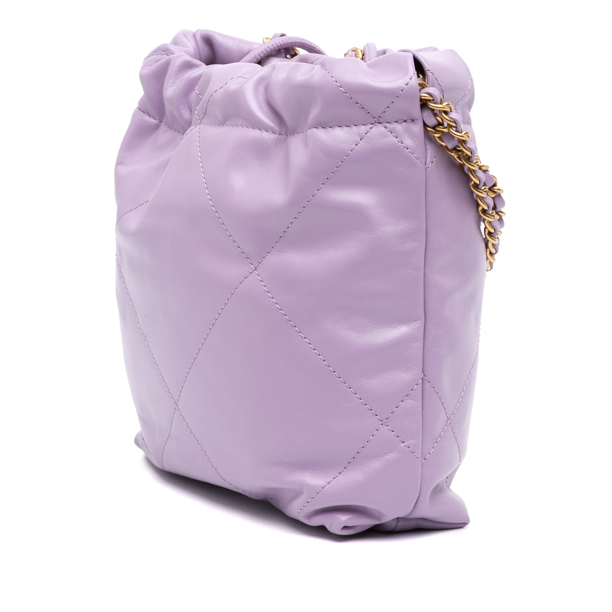 Chanel Mini Shiny Calfskin 22 Handbag