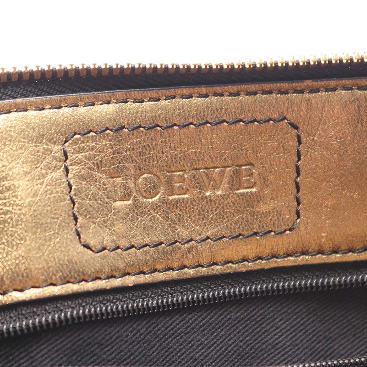 LOEWE Anagram Nylon Crossbody — Black
