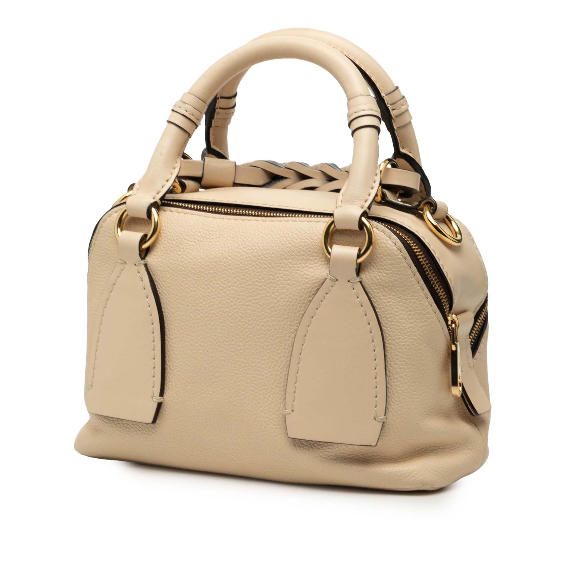 Chloé Small Leather Daria Satchel