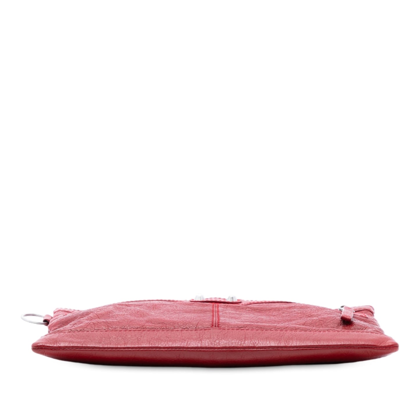 Balenciaga Lambskin Motocross Classic Clip M Clutch