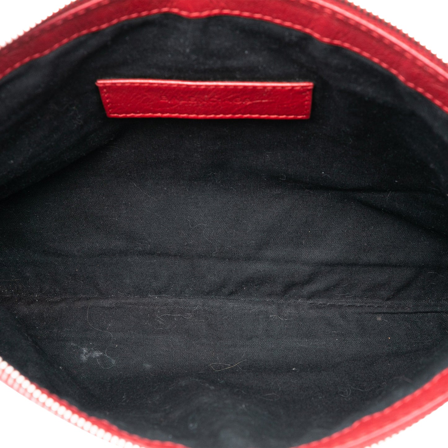 Balenciaga Lambskin Motocross Classic Clip M Clutch