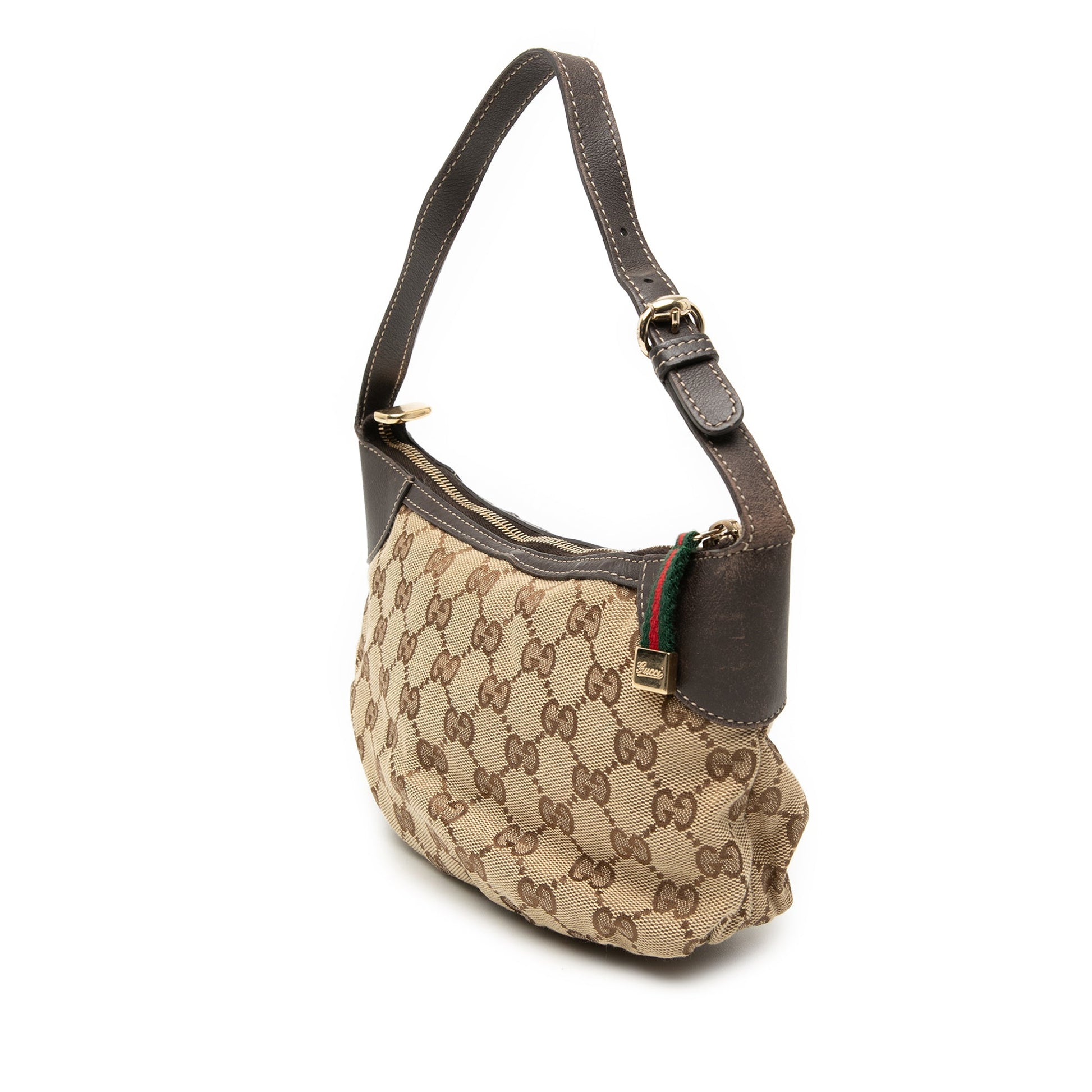 Gucci GG Canvas Web Handbag