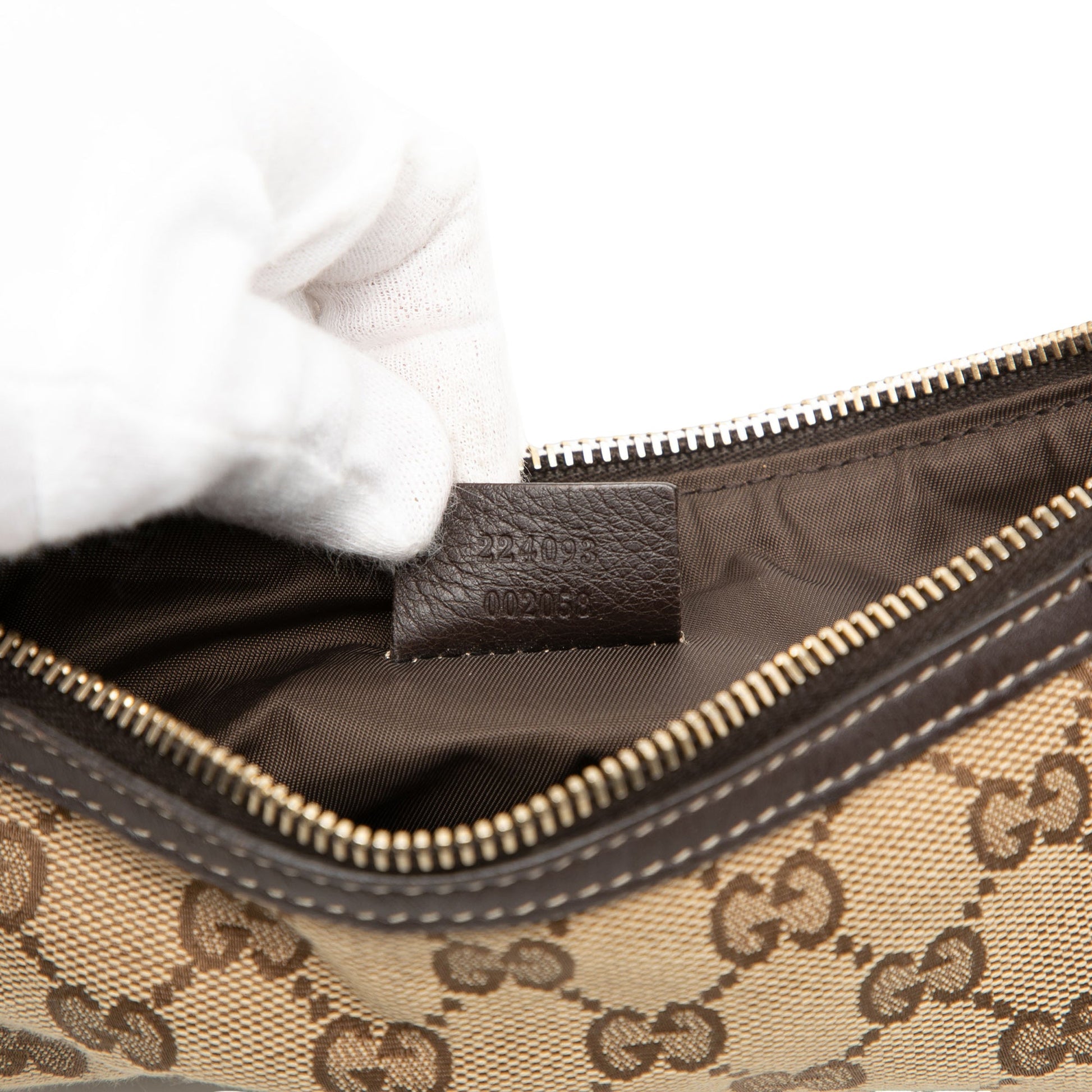 Gucci GG Canvas Web Handbag
