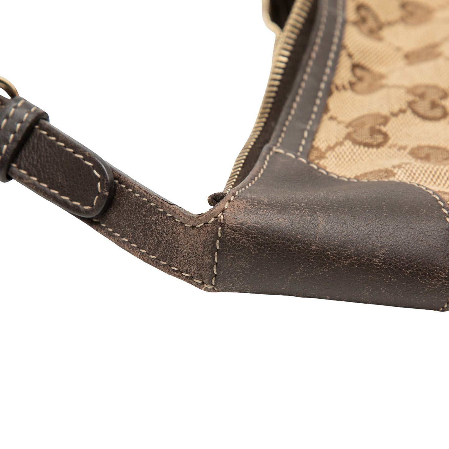 Gucci GG Canvas Web Handbag