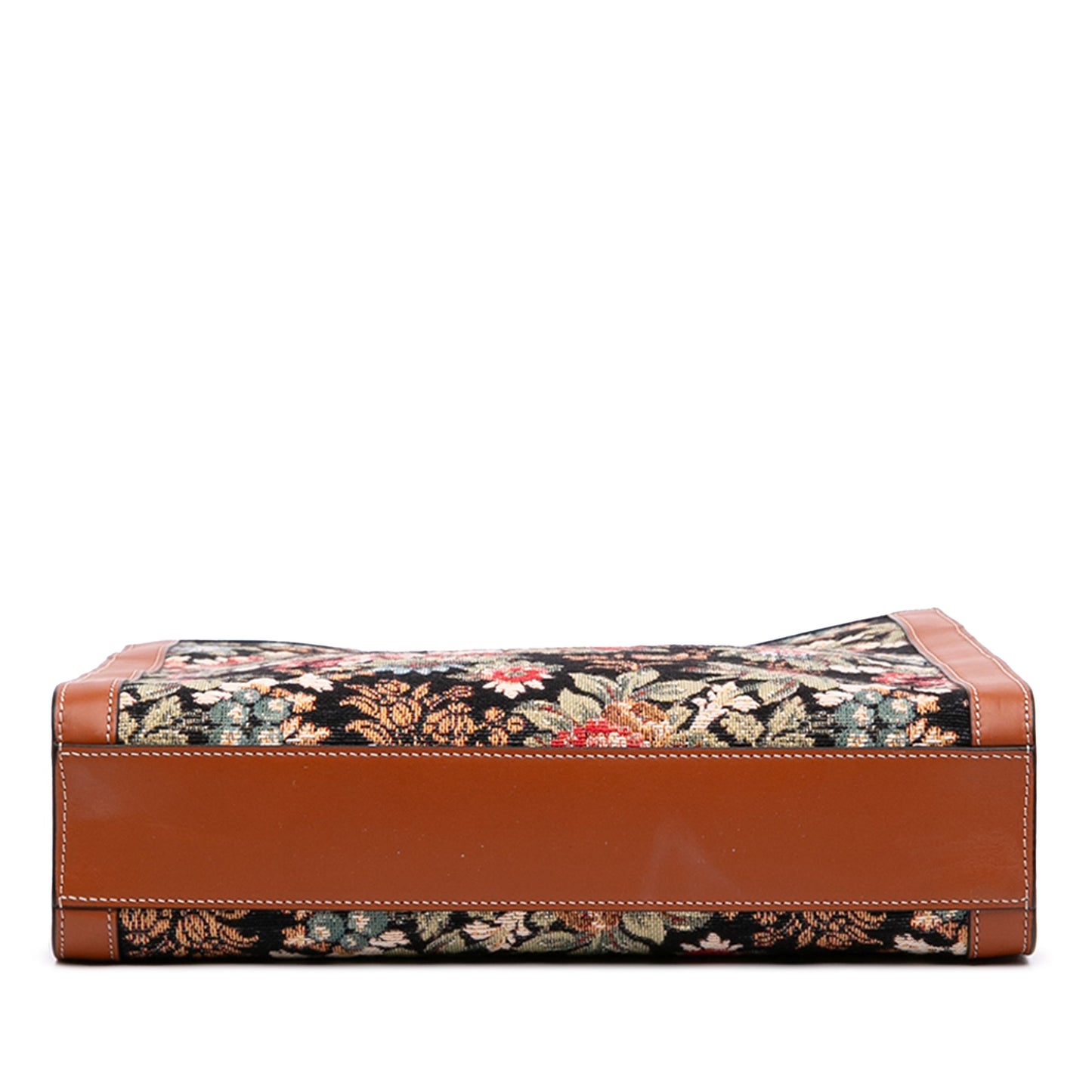 Celine Small Floral Jacquard Vertical Cabas