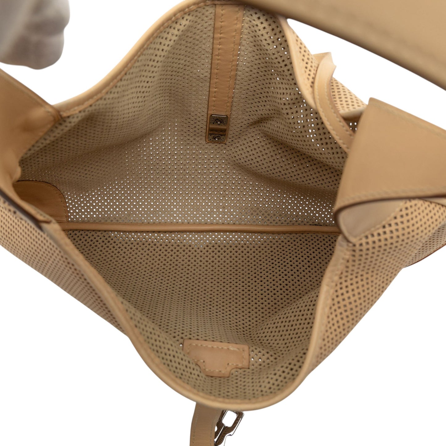 Gucci Perforated Calfskin Jackie Hobo