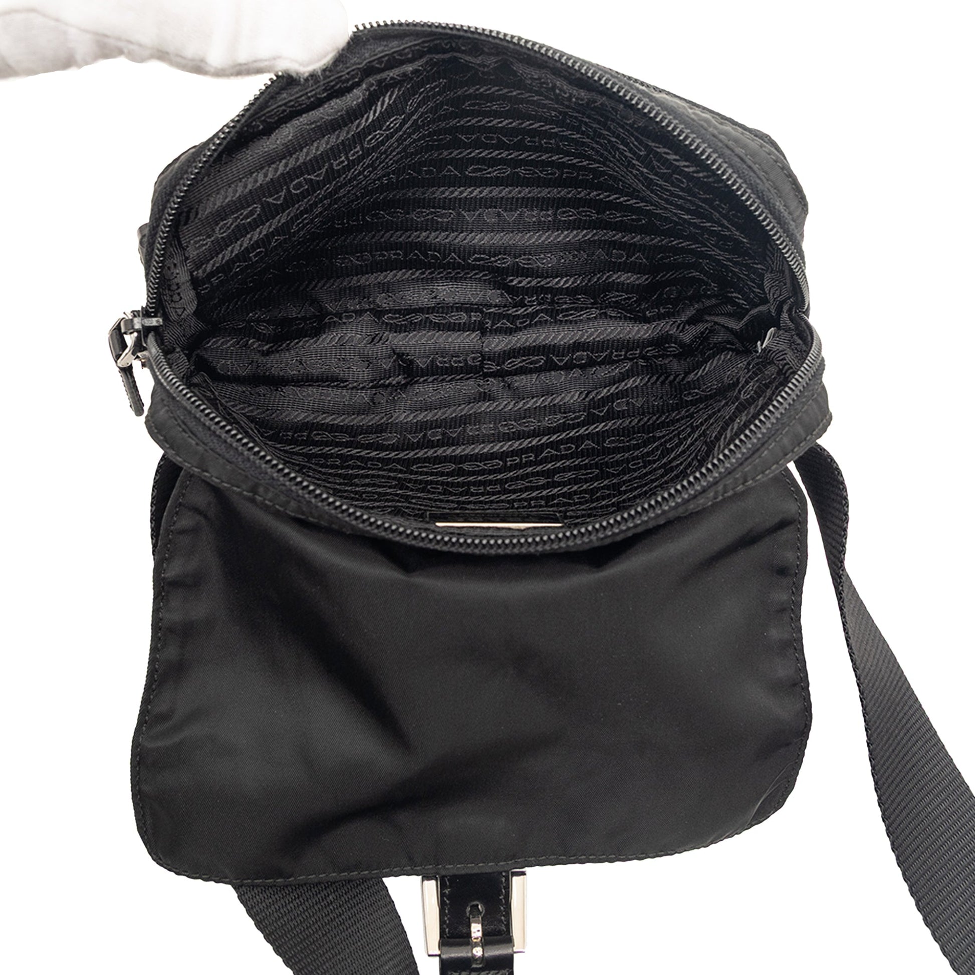 Tessuto Buckle Belt Bag
