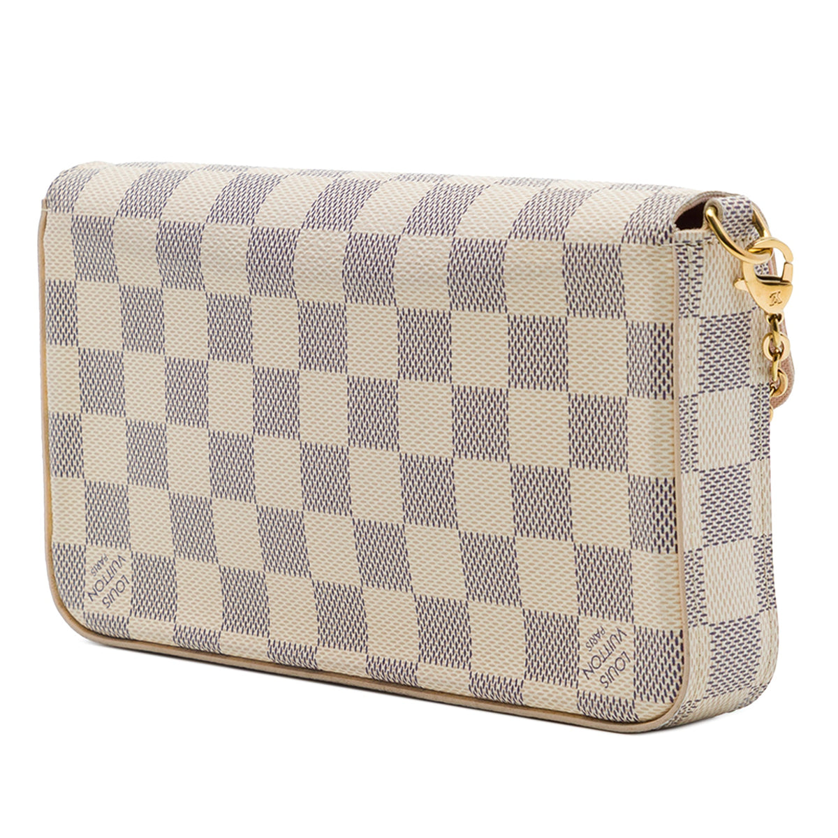 Louis Vuitton Damier Azur Pochette Felicie — White