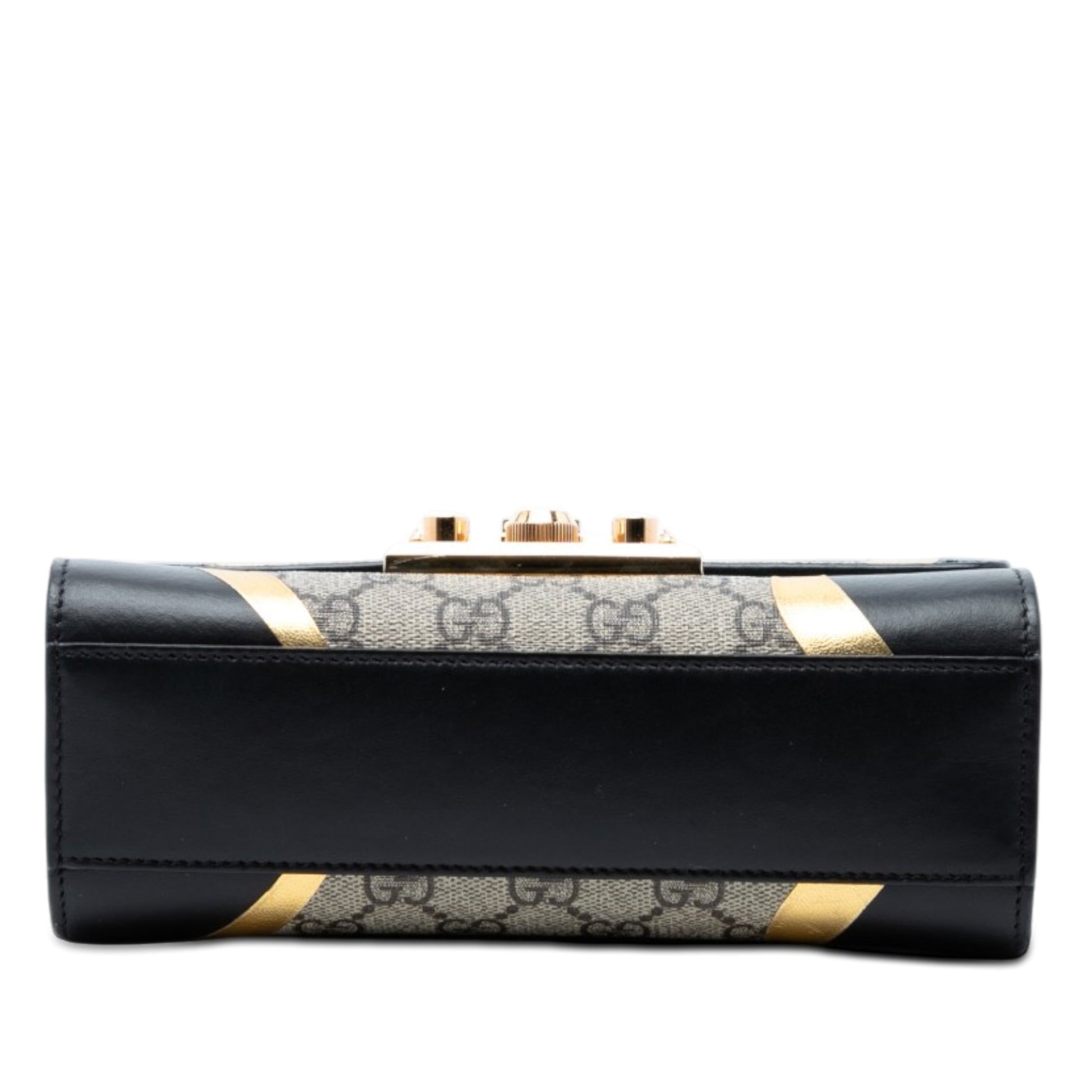 Gucci Small GG Supreme Osiride Padlock Crossbody