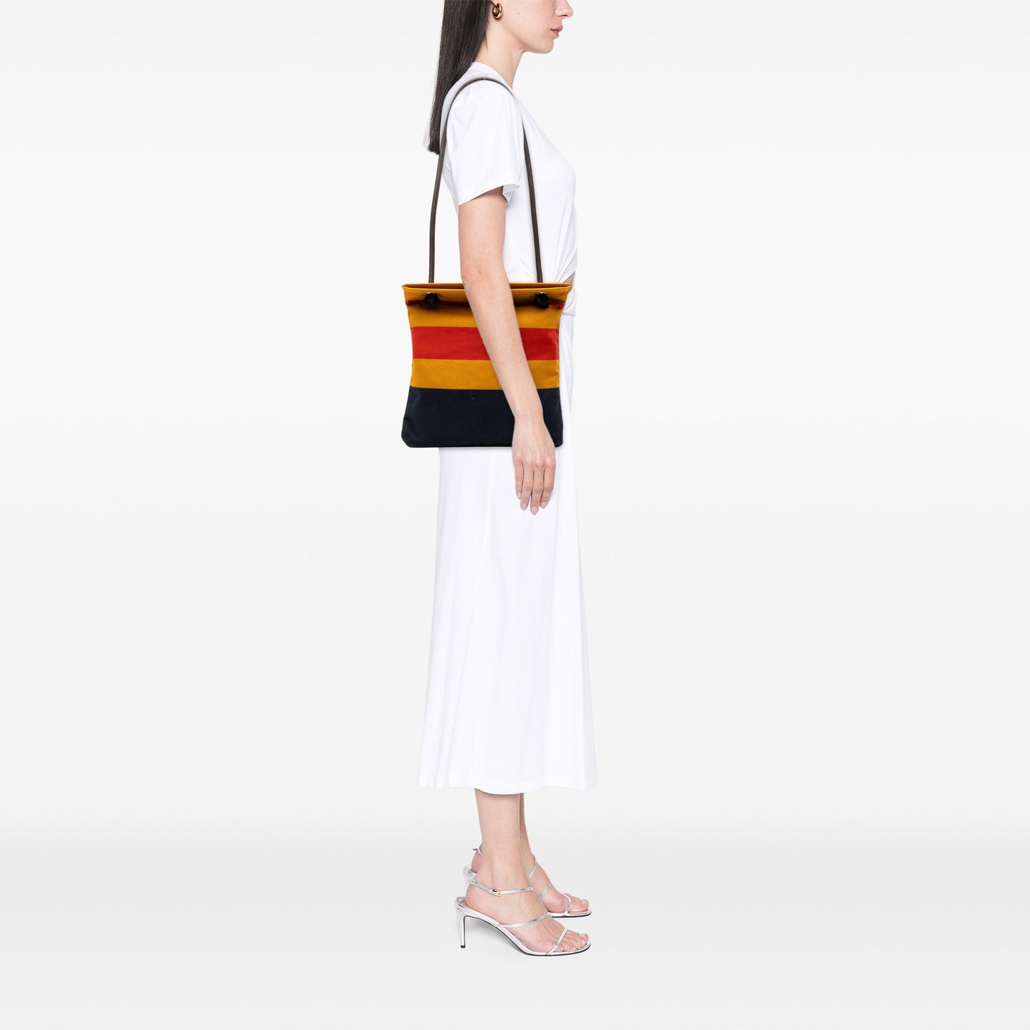 Hermès Canvas Rocabar Aline Bag