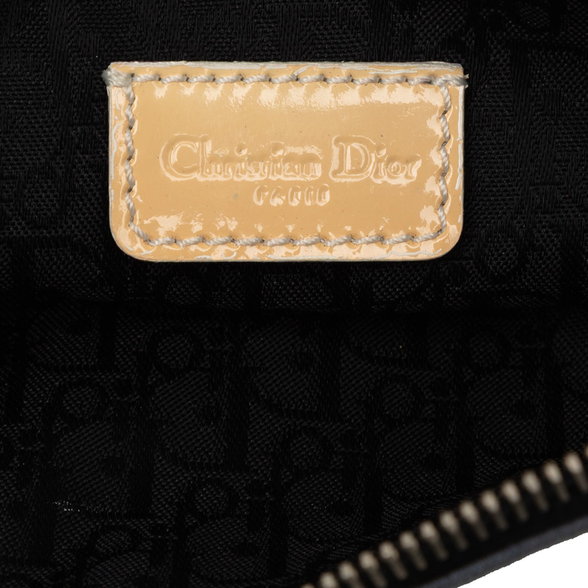 Dior Mini Canvas Camouflage Saddle Pochette
