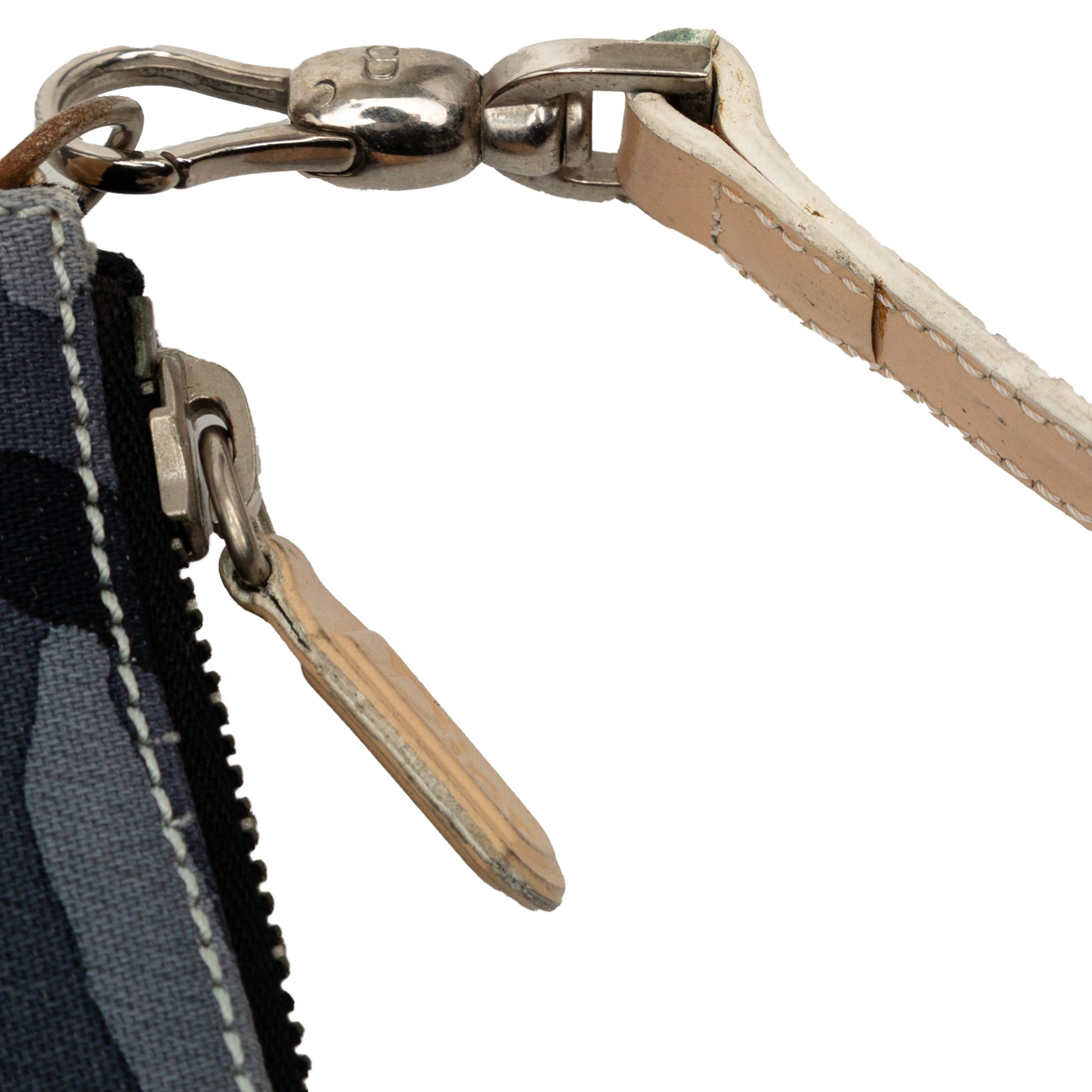 Dior Mini Canvas Camouflage Saddle Pochette