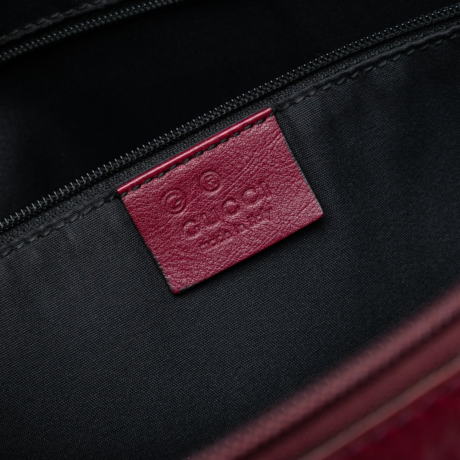 Gucci Embossed Leather Horsebit Crossbody
